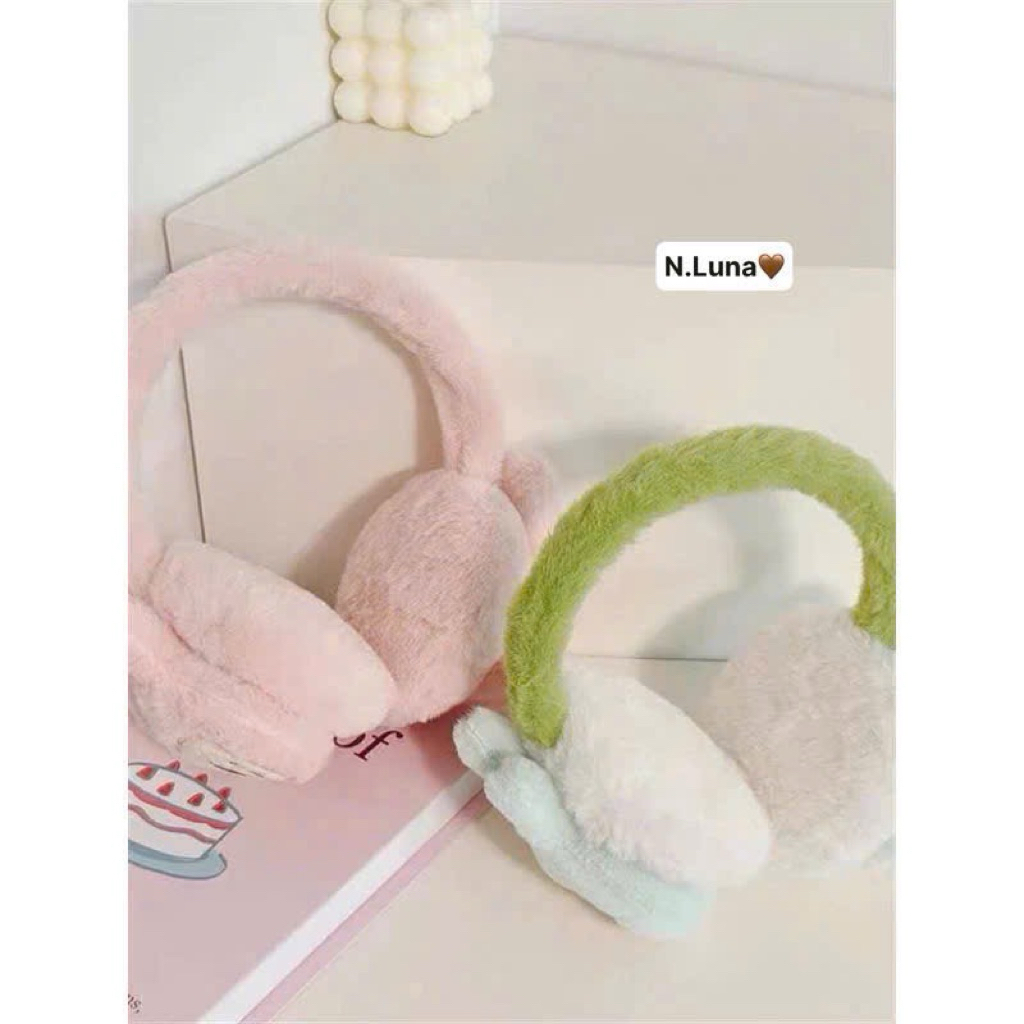Bịt chụp tai giữ ấm tai cho bé mùa đông hình  dễ thương 😍😍