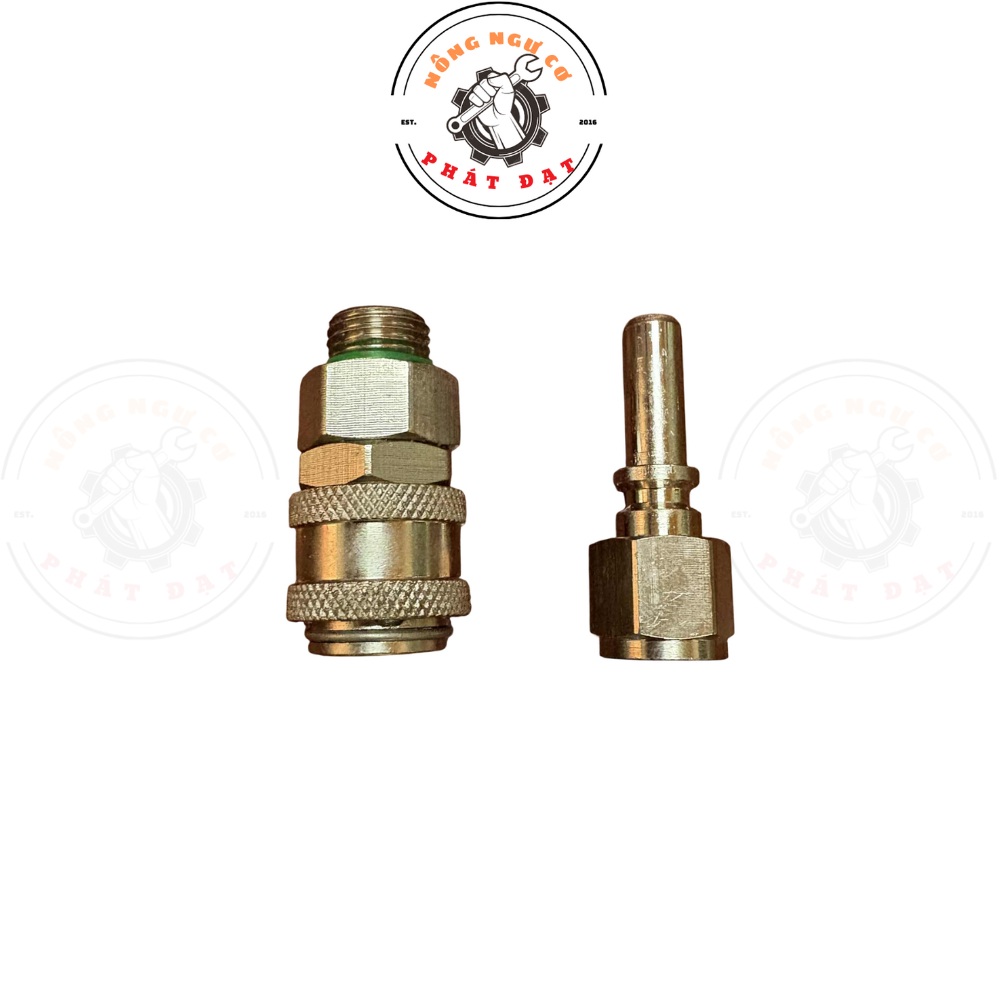 Ốc xoay - Khớp nối nhanh hàng ĐÀI LOAN , inox tháo rời được, Ren 14mm,, xoay êm, bền, vừa khớp
