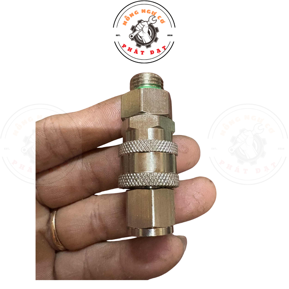 Ốc xoay - Khớp nối nhanh hàng ĐÀI LOAN , inox tháo rời được, Ren 14mm,, xoay êm, bền, vừa khớp