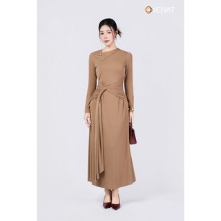 Đầm Nữ 𝐂𝐂𝐇𝐀𝐓 Dáng Xòe Euphoria Chất Liệu Co Giãn Cao Cấp 15VDC2012XT