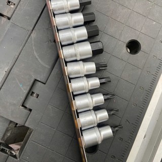 ĐỒ NGHỀ WADFOW Bộ 12 đầu tuýp đầu vít lục giác, sao 1/2 -1/4 . WST1412 , WST2414