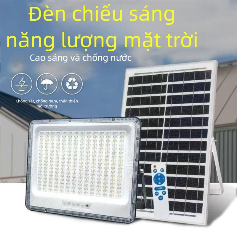 Đèn năng lượng mặt trời đèn vườn siêu sáng tự động bật khi trời tối chống nước có 120 viên LED dùng cho ngoài trời