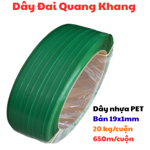 Dây đai nhựa PET, hàng chất lượng, giá rẻ nhất