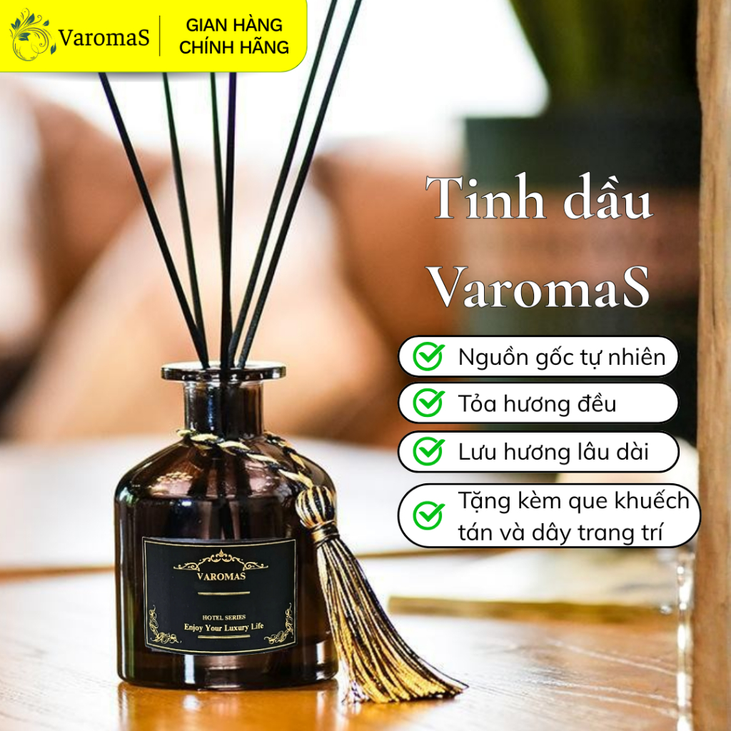 Tinh Dầu Thơm Phòng Nước Hoa Thiên Nhiên Lọ Khuếch Tán Thơm Để Phòng Tán Hương Phòng Ngủ 120ML KT04