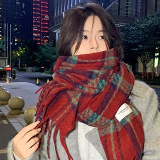 Khăn Quàng Cổ Kẻ Caro Nam Nữ Mùa Đông , Khăn Choàng K05