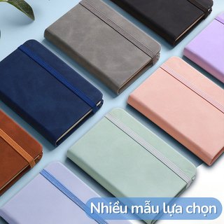 Sổ Tay Ghi Chép Mini A7 Cao Cấp – Sổ Tay Đẹp Ghi Chú Học Tập,Giấy Dày Chống Thấm Mực, Tiện Mang Theo