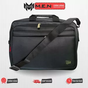 Ba lô đeo vai Ngang Kéo Đen M.e.n 124 siêu bền (CAO CẤP)