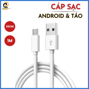 Dây cáp sạc Samsung/type C/Micro USB - Cáp sạc samsung/type C/Micro USB chất liệu nilon an toàn, đa năng