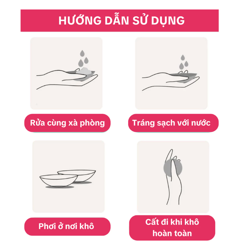Miếng Dán Ngực Silicone ADORE Nhiệt Tự Thân Không Keo Mỏng Nhẹ Tàng Hình - Adore Global