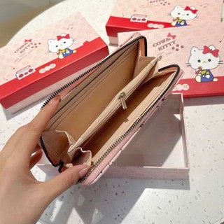 ( Có Hộp Deal Mở Bán ) Ví Ngăn size12 Ví Dài size18 Hello Kitty thời trang hàn quốc dễ thương cho mẹ và bé nhiều ngăn