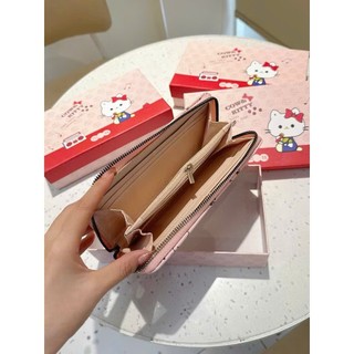 ( Có Hộp Deal Mở Bán ) Ví Ngăn size12 Ví Dài size18 Hello Kitty thời trang hàn quốc dễ thương cho mẹ và bé nhiều ngăn