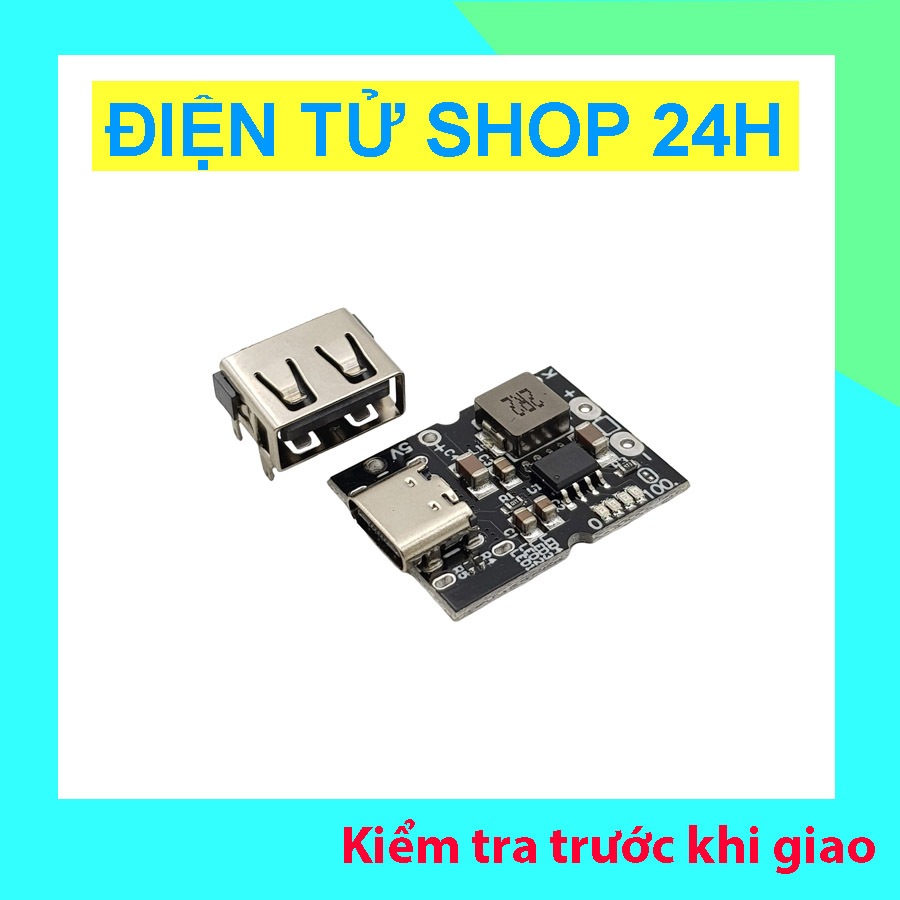 Mạch Sạc Xả Pin 18650 Type-C Có Đèn Báo – Module Sạc Bảo Vệ Pin 18650 ...