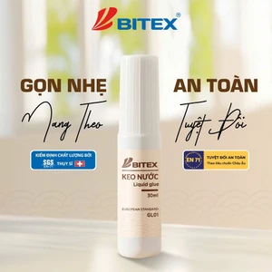 Keo nước Bitex 30ml dán siêu chắc, tiết kiệm, khô nhanh, tiện cho trong túi GL01