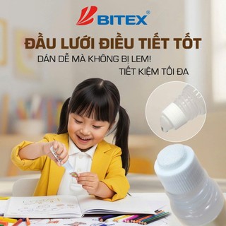 [HỘP 24 CHAI] Keo nước Bitex 30ml dán siêu chắc, tiết kiệm, khô nhanh, tiện cho trong túi GL01