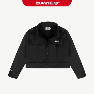 Áo khoác da nữ croptop DAVIES dáng ngắn leather cropped jacket local brand | D15-AK32