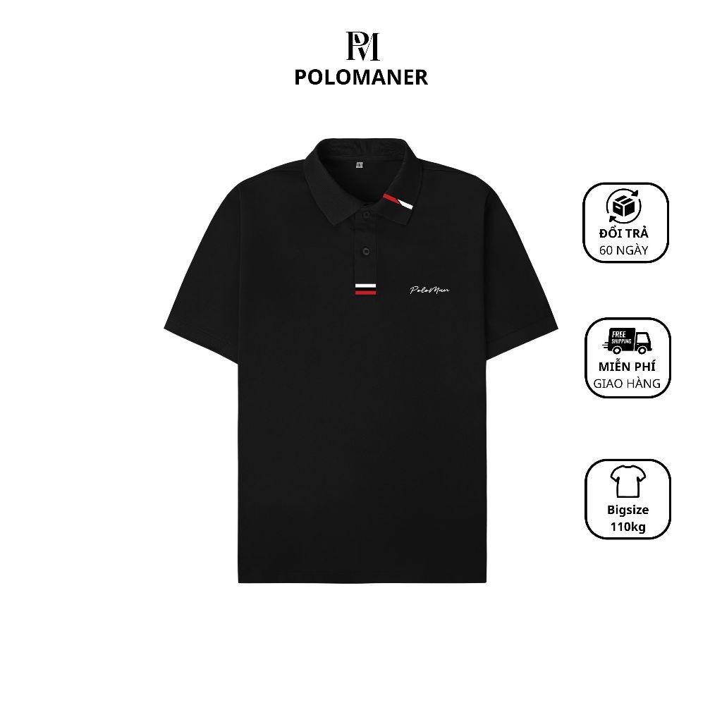 POLO 14 Áo Thun Nam Polo chất vải CVC Cao Cấp Phong Cách Sang Trọng Trẻ Trung Năng Động Có Bigsize