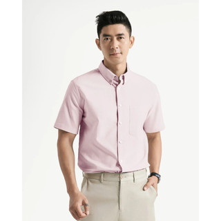 Áo sơ mi tay ngắn nam oxford. Fitted - ROUTINE 10S25SHS002