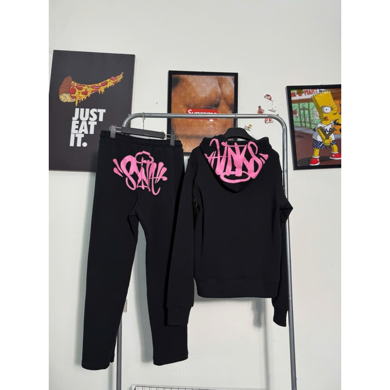 Synaaaa word Tracksuit ( Best quality vải auth 100%)