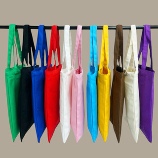 Túi tote, Túi vải bố canvas cotton dày trơn - tot196