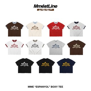 Áo thun MMESTLINE "ESPANYOL" form Boxy chất liệu Premium Cotton in lụa Trame
