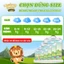 Tã Quần Trẻ Em WESBURG BABY Siêu Thấm Hút Thoáng Khí 360° Mềm Mại Ôm Khít Size XL x32 miếng (12-15kg)