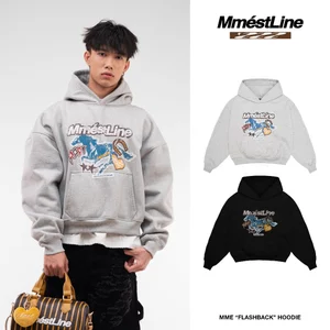 Áo khoác Hoodie MMESTLINE "FLASHBACK" form Boxy chất vải nỉ bông CVC cao cấp