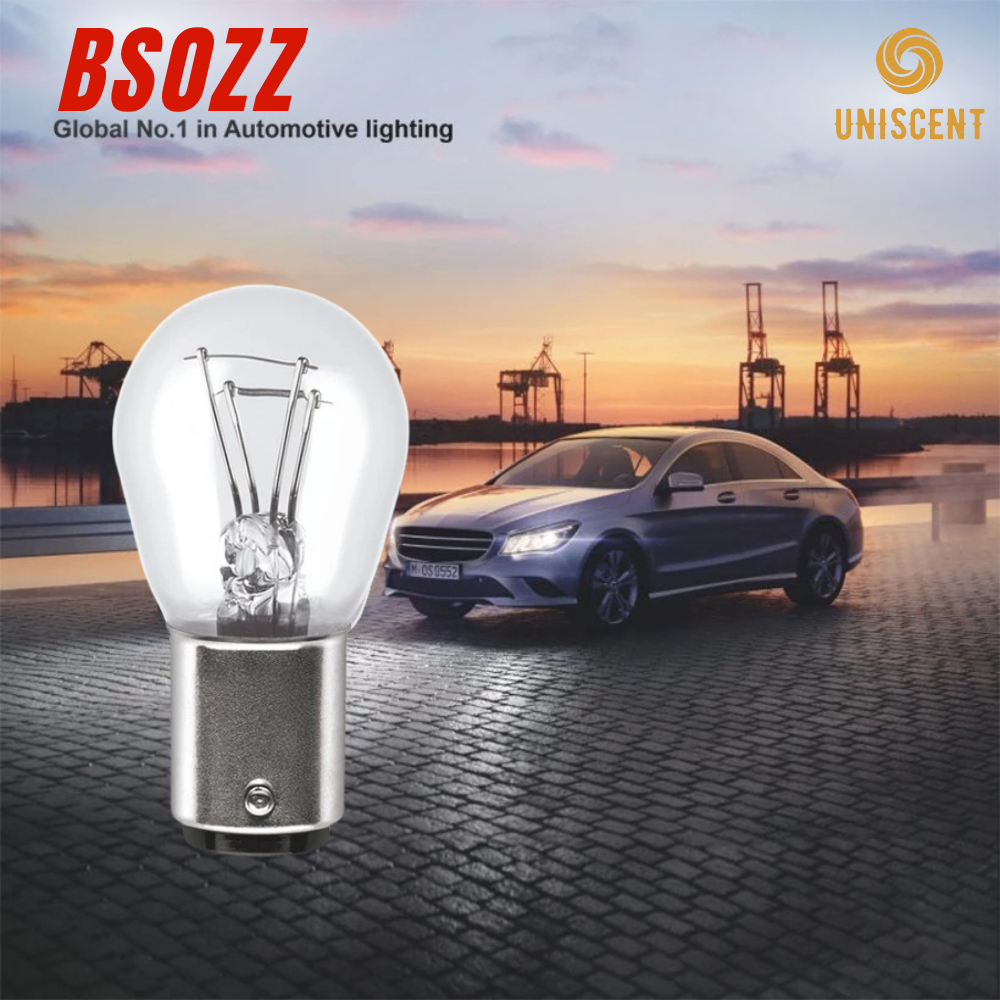 Bóng Đèn Hậu/ Đèn Phanh 2 Tóc S25/ BAY15D/ (P21/5W)- 1157- Cho Ô Tô/ Xe Máy BSOZZ Made In Thailand