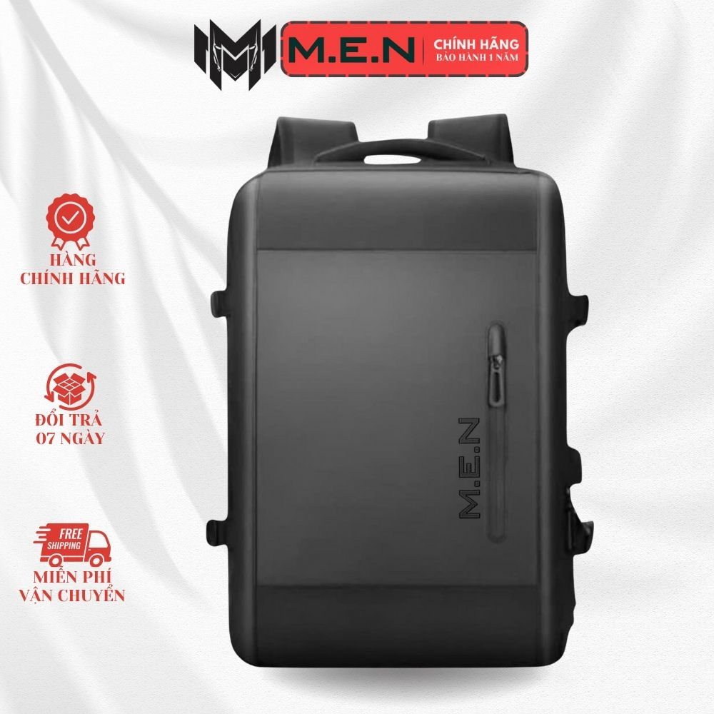 Ba lô đi làm Men OLES Full đen chính hãng [Giá Sốc]