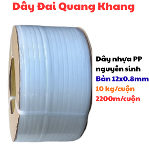 DÂY ĐAI NHỰA NGUYÊN SINH 12MM, 14MM, HÀNG CHẤT LƯỢNG, GIÁ RẺ NHẤT