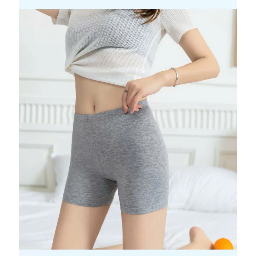 ( Có BIGSIZE ) Quần Short Bảo Hộ DANDAL Chống Cuộn, Cạp Cao Ôm Eo, An Toàn Mặc Trong Váy, Thun Thoáng Khí Size 35-82kg