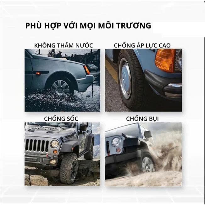 Bộ cảm biến theo dõi áp suất lốp  ô tô xe hơi tpms van ngoài cao cấp màn LCD Pin hỗ trợ năng lượng mặt trời