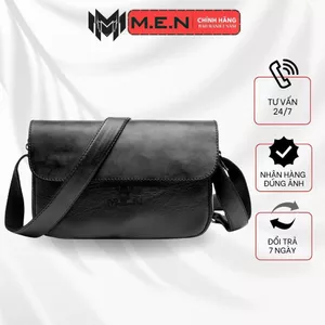 Túi đeo chéo da thanh lịch M.E.N Plain đẳng cấp [KHUYẾN MÃI LỚN]