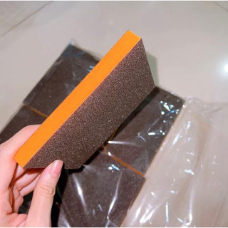 Miếng Chà Nhám Đa Năng Dr Natro vệ sinh xong chảo , vết bẩn cứng đầu trên mọi bề mặt
