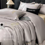 Combo Chăn Ga Gối 4 Món Lụa Giặt Nước HOME LEJU Cao Cấp Mùa Hè Mát Lạnh Bộ Bốn Món Drap Bọc Nệm Bo Chun — ảnh 2