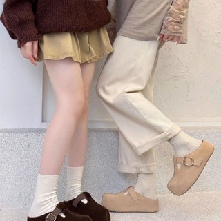 (Sẵn be 38 ) Dép Sục Birkenstock Đế Xuồng 6cm Siêu Nhẹ – Hàng Mới Về Mùa Thu 2025