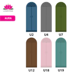 Thảm tập Yoga định tuyến Louis Yoga - AURA - Pu cao su xơ dừa siêu bám kèm túi đựng 2 lớp chống nước — ảnh 2
