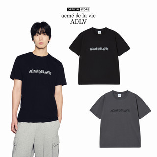 Áo Thun ADLV 3D Logo dáng standard màu đen/than chì - Hàng chính hãng