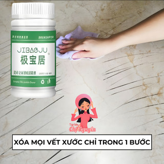 [MUA 2 TẶNG 1]Bột tẩy Vết xước Gạch đa năng - Tẩy xước Gạch men, Bồn cầu, Bồn tắm JIBAOJU 100g