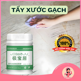 [MUA 2 TẶNG 1]Bột tẩy Vết xước Gạch đa năng - Tẩy xước Gạch men, Bồn cầu, Bồn tắm JIBAOJU 100g