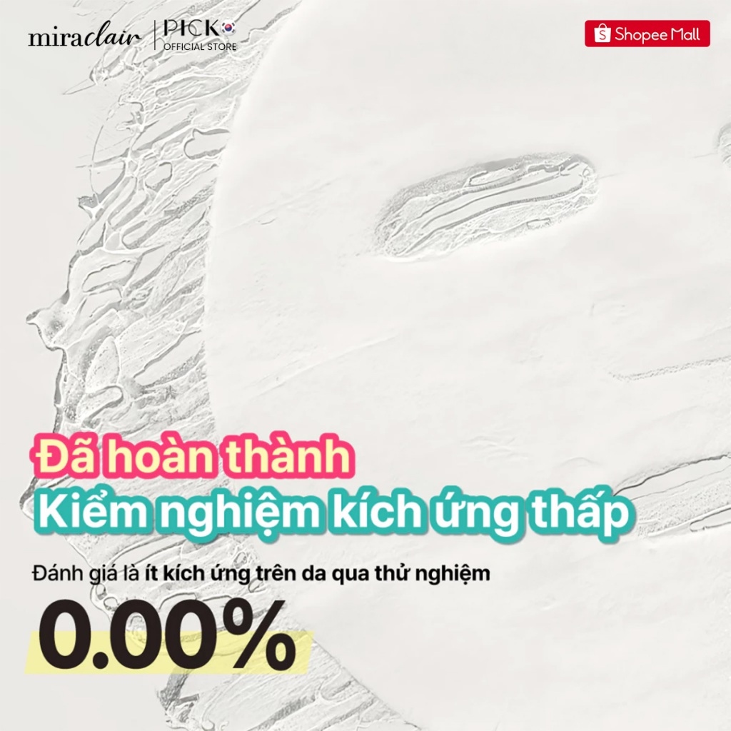 Combo mix mặt nạ dưỡng da thuần chay Hàn Quốc MIRACLAIR serum mask 23G