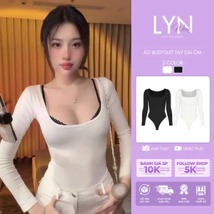 | LYN WEAR | Áo Bodysuit Tay Dài Ôm Body Fit Form Tôn Dáng Co Giãn Thoải Mái