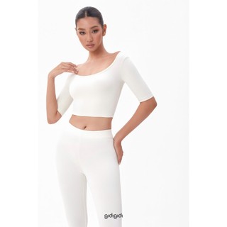 GIDIGIDI - IVY TOP 10507 áo chất thun co giãn dáng trễ vai tay lỡ mix nhiều kiểu basic