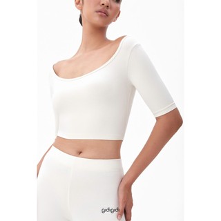 GIDIGIDI - IVY TOP 10507 áo chất thun co giãn dáng trễ vai tay lỡ mix nhiều kiểu basic