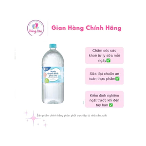 {Hot} Nước thanh khiết pha sữa AOI 1,5lit cho bé