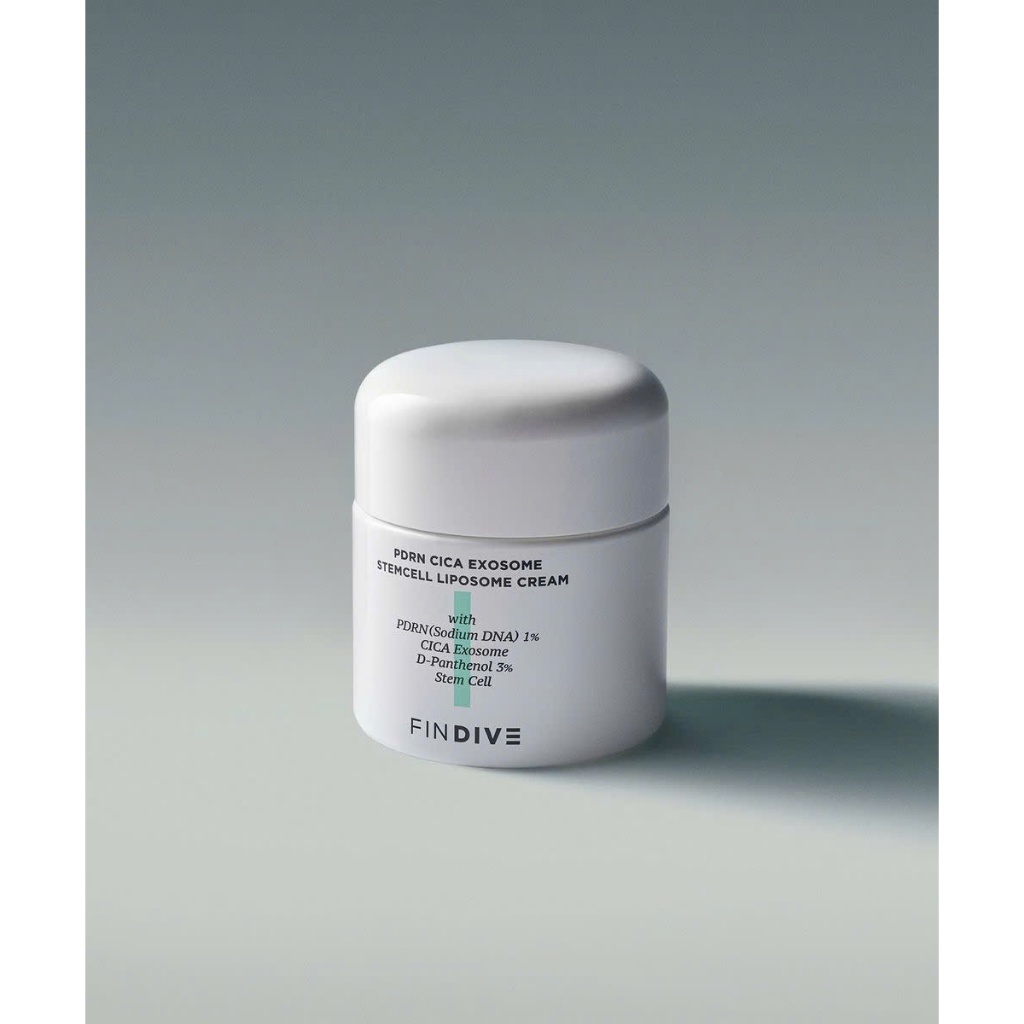 H64_ Kem dưỡng Findive PDRN cica exosome stemcell liposome cream 50ml