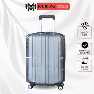 Áo Trùm Vali trong suốt M.E.N Không Viền kháng nước {HOT TRENT}