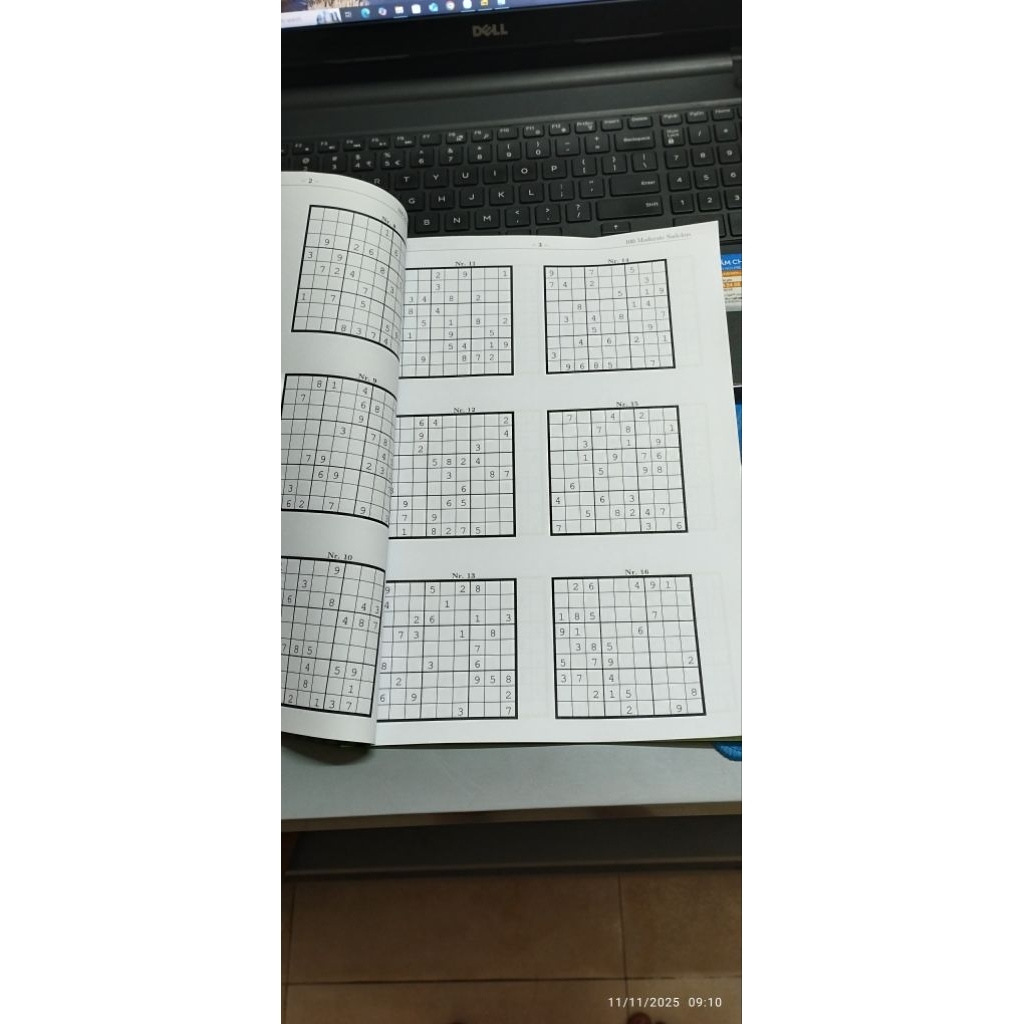 700 bài Sudoku cấp độ Khó 9x9 - Có đáp án (7 cuốn)