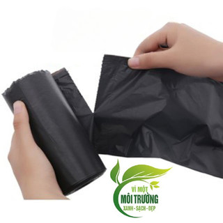 AMZO_COMBO 19 CUỘN ĐỰNG RÁC TỰ PHÂN HỦY SINH HỌC NHIỀU MÀU LOẠI TRUNG 55X65CM