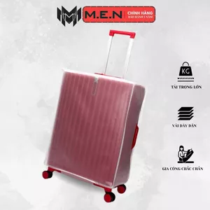 Áo Trùm vali trắng EVA 20-30 inch không viền toàn thân M.E.N {SALE SỐC}