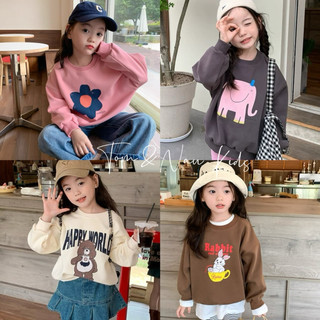 K8-[tomnaukids] Áo Sweeter cho bé chất Nỉ 2 Da không xù size từ 9-40Kg